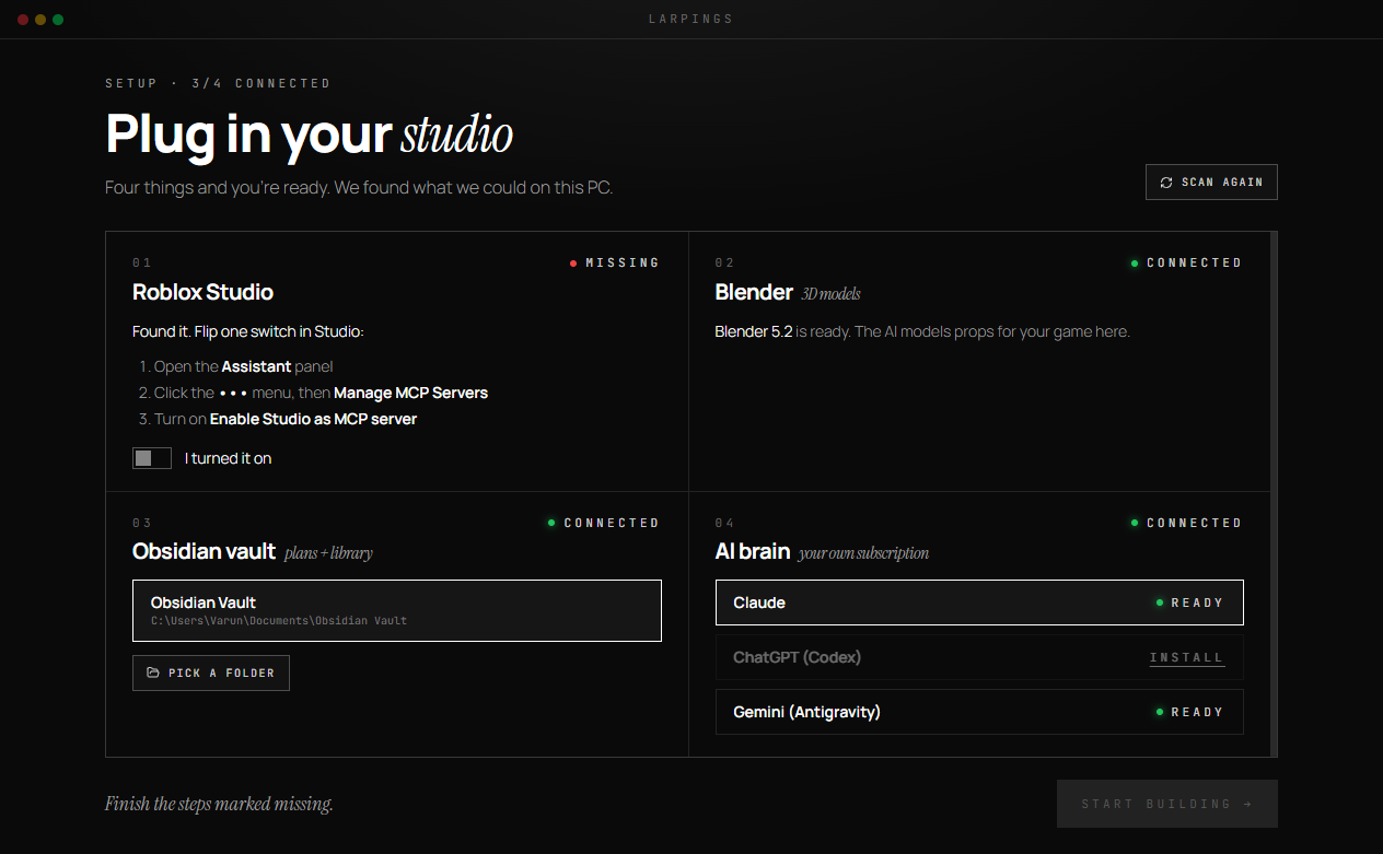 Plug in your studio